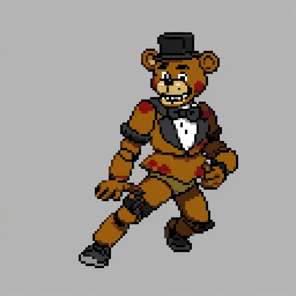 Animatronico Fnaf 2 Toy Freddy. Original Model .