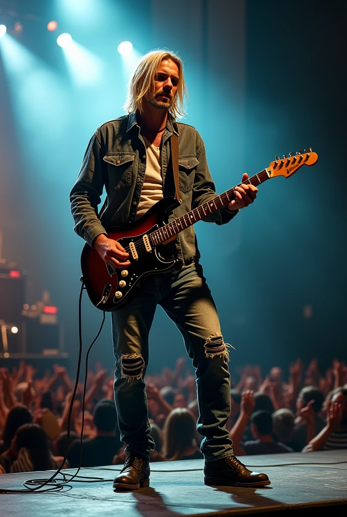 What would Kurt Cobain look like today at a Nirvana show