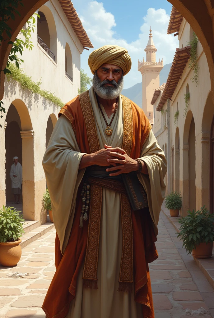 Arabian old man
