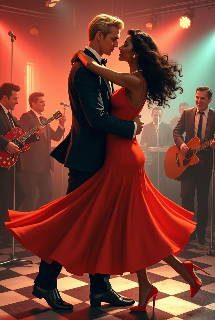 I want a special photo where salsa music is captured
