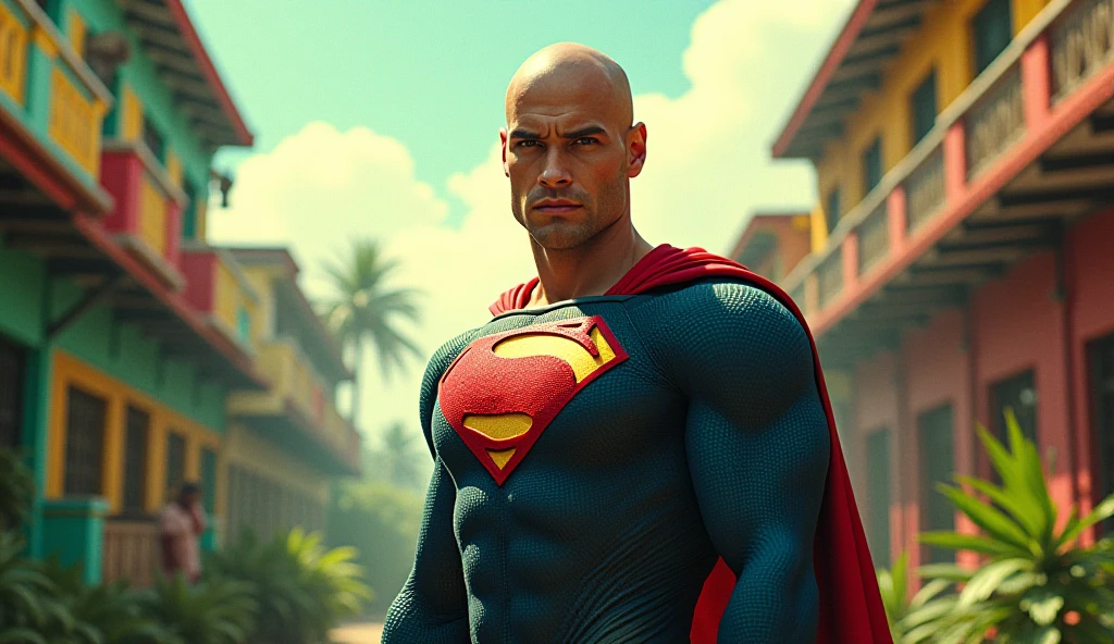 Creat Super Man,No Hair,With Name On Chest YN,Strong,