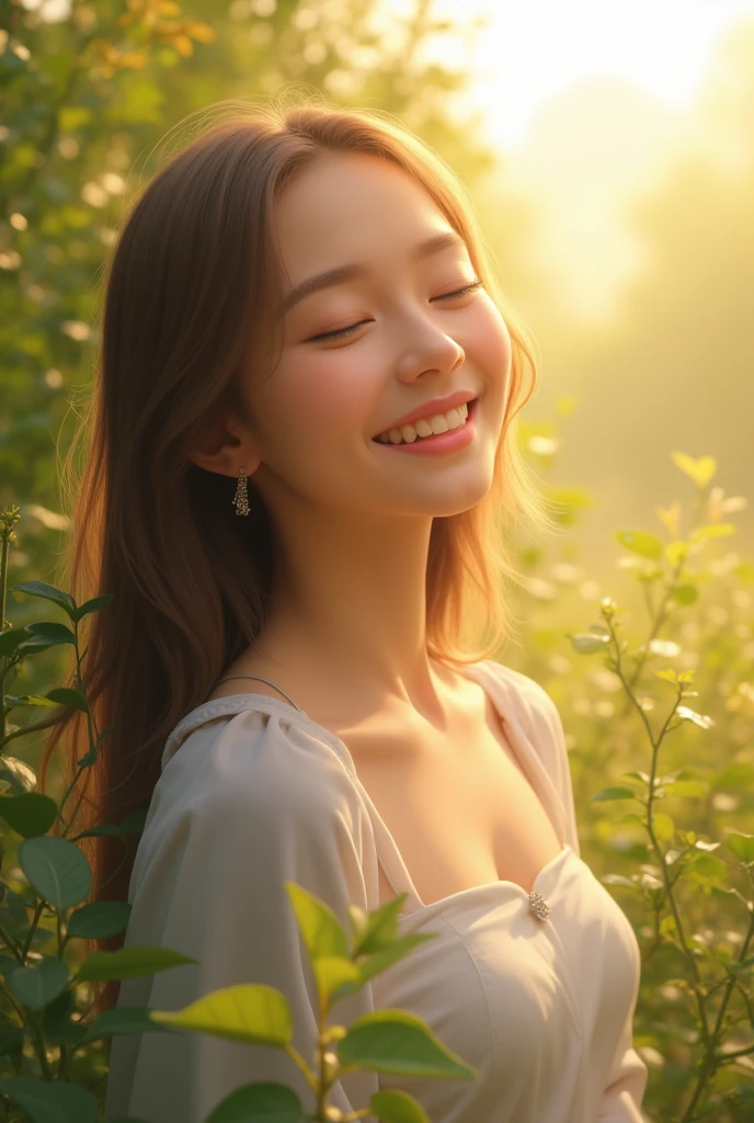 One 20-year-old woman with a very cute face like an idol、A slight smile、Cleavage、((Beautiful starry sky))、(Looking into the distance)、(((Natural light inside at night)))、RAW Photos、Genuine、live-action、(Artistic Expression)、High resolution、masterpiece