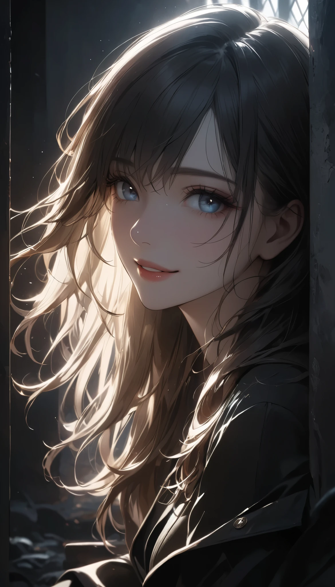 A woman's smile that gives you comfort