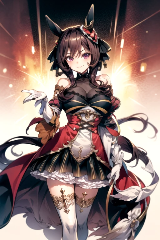 Anime Kawaii sexy Perfect Slim sensual body large breast and huge thighs, An intricate and highly detailed illustration of anime (Young girl). 最high qualiy、best quality image、work of art、adolescent((20 years old、 Becoming、vest bust、medium bust,wide open chest tea、glare eyes, hair light blue、long hair、fine tune,higher valley、hypdertailed、Monster arm、monster leg arm、struggling pose)),high qualiy、linda arte、fund((spark、em chamas、red lighting))、voo、debris flies、Written limit depth、film、visual artwork、Perfect artwork、8k,genuine、