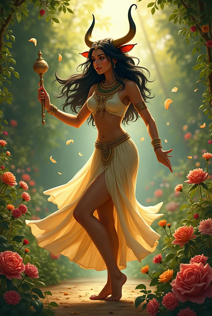 There is a woman with fairness, Smooth skin,There are some small numbers of flowers, No clothes,Goddess. Extremely high detail, extremely detailed goddess shot, flower goddess, hyper HD,psychedelic goddess, goddess art, Beautiful digital artwork, Beautiful goddess,