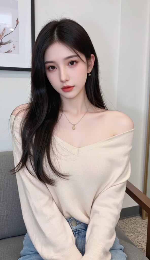 (tmasterpiece),Best quality at best,8K分辨率,3D,A beautiful girl,Wear suspenders,With a necklace,There is a beauty mole under the corner of the left eye ,perfect body figure,((Beautiful detailed face)),(full bodyesbian:1.2),Black color hair(Untidy),Delicate makeup,Redlip,Oily lips,long eyelasher,With silver earrings,Big bright eyes,eye shadows,Lying silkworm,cinmatic lighting,cute female child,Works of masters,high detal,The picture is colorful,Light and shadow details,Extremely delicate beautiful girl,Supple and fair skin,Exquisite facial features,s the perfect face,Stunning beauty,extremy detailed,Realistic details,face to the viewer,, sharp fokus:1.2, 1girll