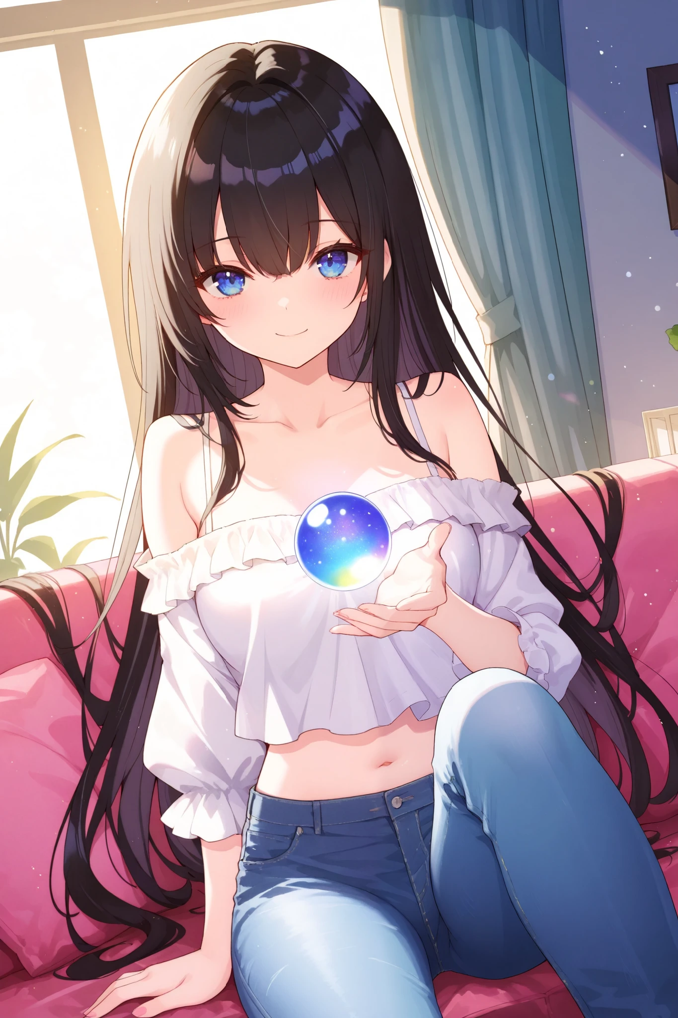 Glass Orb, Tiny Kitten Inside, ,glowify