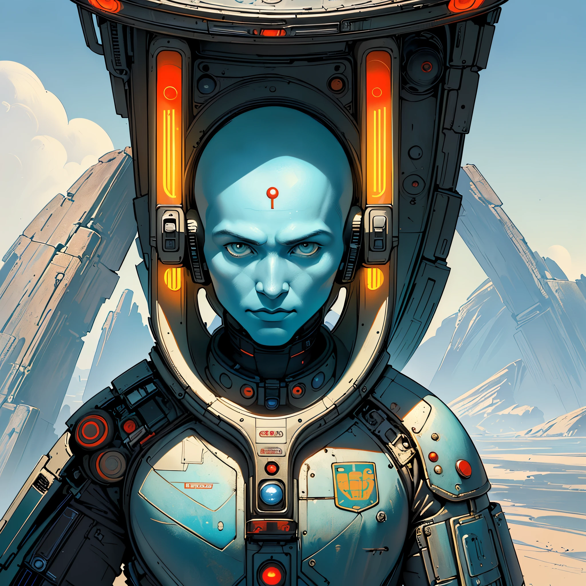 ((( masterpieces in the highest quality))),(((retro vintage sci-fi movie poster))),(((Savior))),(((Surreal))),(((Surrealism))),(((Futuristic,now or never,Solemn,strangers))),(((background:Incredibly simple))),