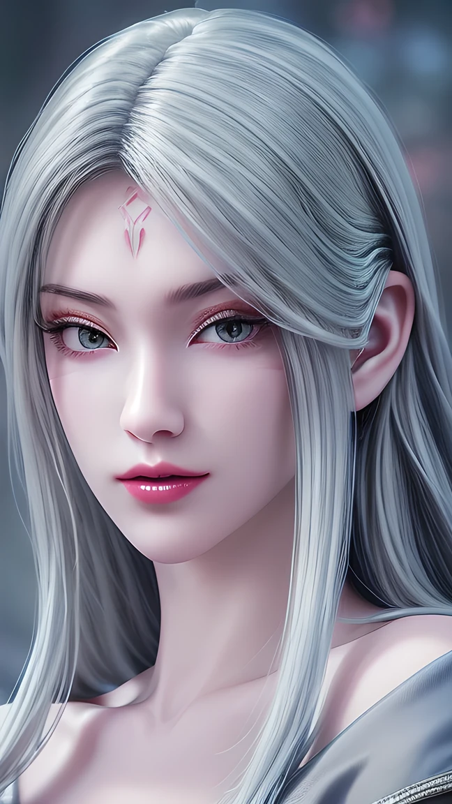 shrew, Elegant, beautiful face, charming eyes , Silver Hair, Exquisite clothing, Long gown, feminine, Elegant, ( masterpiece:1.2), Best Quality, masterpiece, Hiring, original, Extremely fine wallpaper, perfect lighting , ( Extremely Detailed CG :1.2)