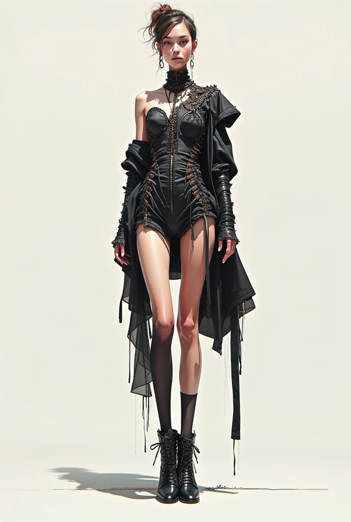 ,((Dressed in a see-through costume of a superheroine)),(, No bra)), Wet crotch, Wet thighs, Beautiful girl with accentuated slender abs: 1.4, (((nipple tips protruding, areola is protruding, The shape of the pubic region is clearly visible)), sixpack abs: 1.4, Bust Botox, Photo, Sharpness, Unique 850 4, Koda850 k portrait camera, F1.6 shots, Ultra-realistic textures, Spectacular light textures, Cinestil 800 Fashion Mechanics, (futuristic sci-fi battle fashion: 1.1), (tied perfectly by chain), Restraint, Slaves, collars, ((wide prison with sunlight)), Dark fantasy, Realistic material details, extreme hight detail, Ultra-realistic materials ((Torn costume))), Wet, Cloudy, (Chained)), ((big emphasized by chains)), ((chains digging into crotch)), ( (Collar)), (, No bra), shredded costumes, broken golden shields and battle spears,, White combat gloves, Combat shoulder armor,  Realistic, (Bruises, ripped clothing, skimpy clothing, Blood: 1.3),  Torn Cape, Torn pantyhose, Long legs, ((iron pipe in the crotch)), Metallic shackles and fetters, ((chains hung from heaven)), Wet crotch is clearly visible, Swarovski's sword and the anatomy beneath his feet, squatting on the ground，Finger repair，Five fingers，(futuristic sci-fi battle fashion, Torn mesh stockings),