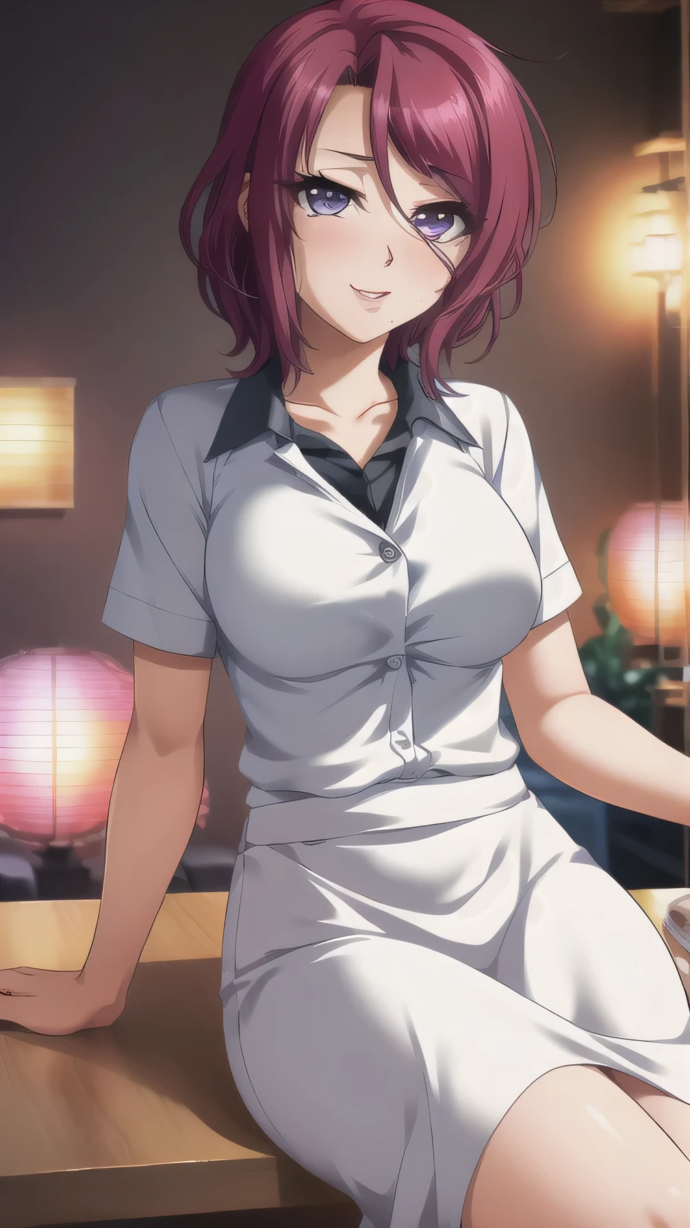 1 Female, Yoshioka_Maki sensei,
(Masterpiece,  High Quality , 最 High Quality , 4K, 8k, 16k,  high resolution,   That's ridiculous:1.2)