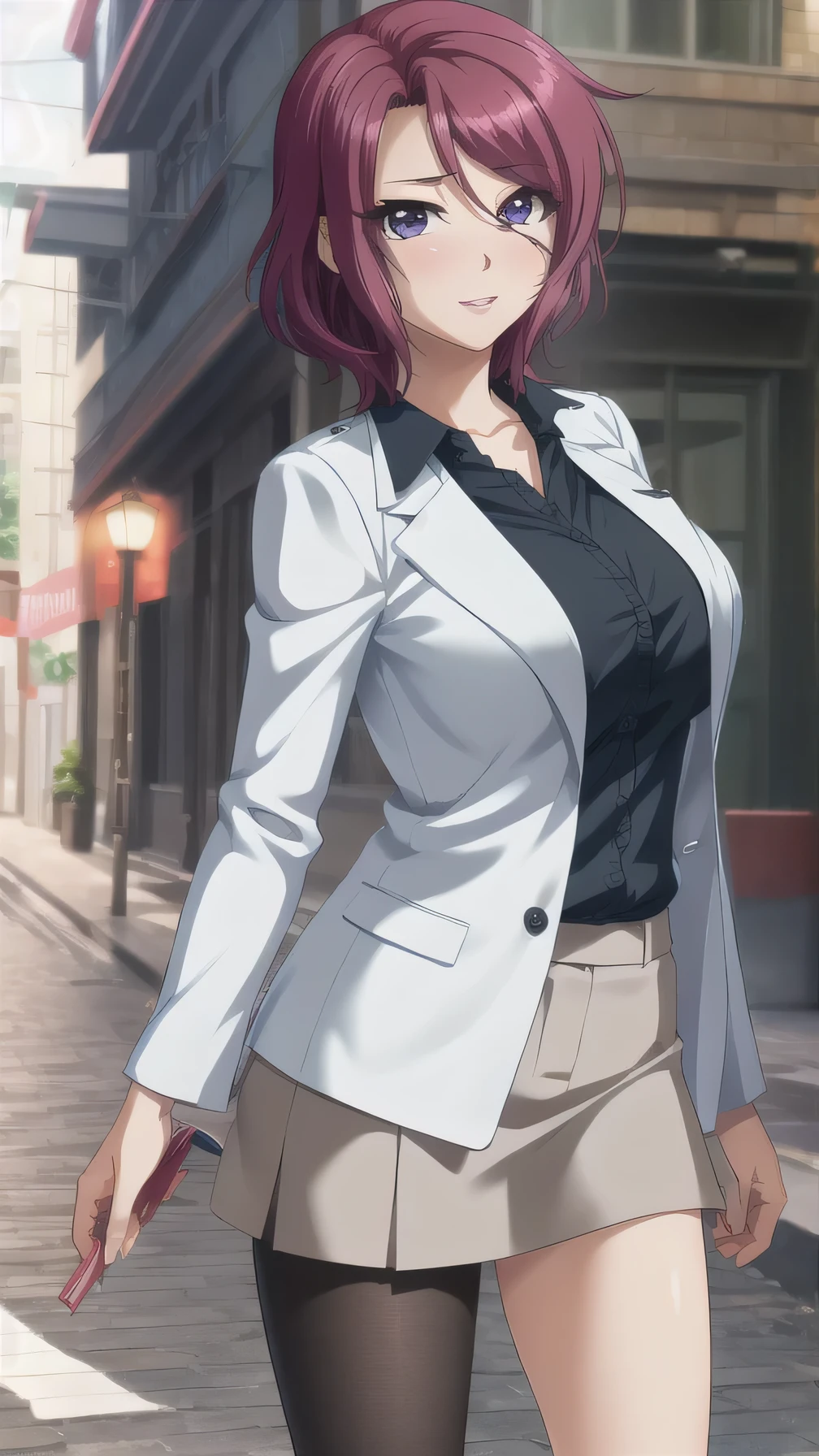 1 Female, Yoshioka_Maki sensei,
(Masterpiece,  High Quality , 最 High Quality , 4K, 8k, 16k,  high resolution,   That's ridiculous:1.2)