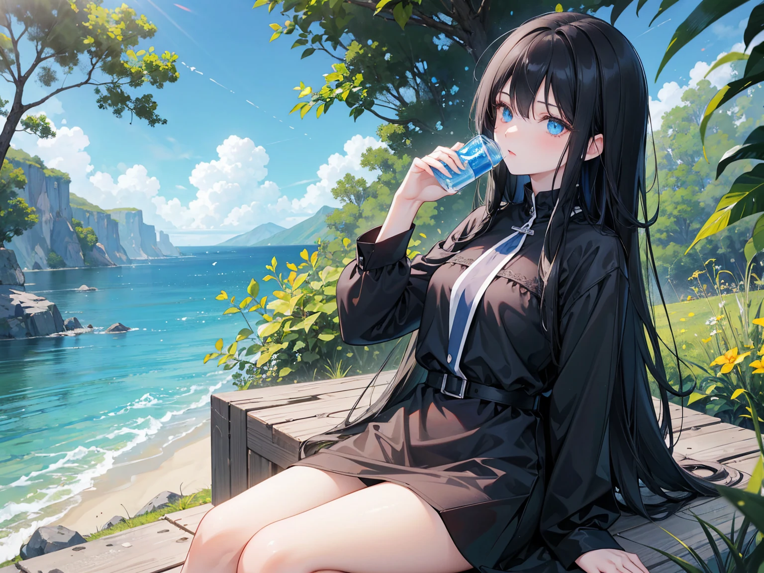 absurdres, RAW photo, extremely delicate and beautiful, masterpiece, Best Quality, ultra high resolution, 32k, hyperrealistic, ultra-detailed, in her 20s, delicate facial features, tearful mole, earring, medium breasts, full body shot, shorter middle hair, black hair, tracksuit shorts, Lightweight hoodie, crop top,