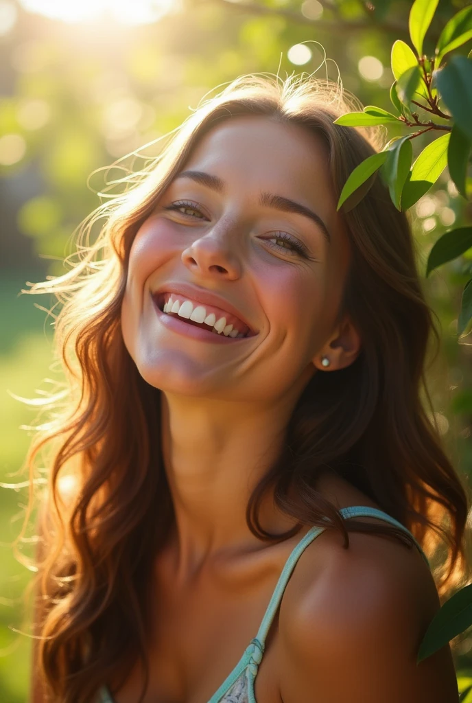 photograph、woman、 smiles and sunshine