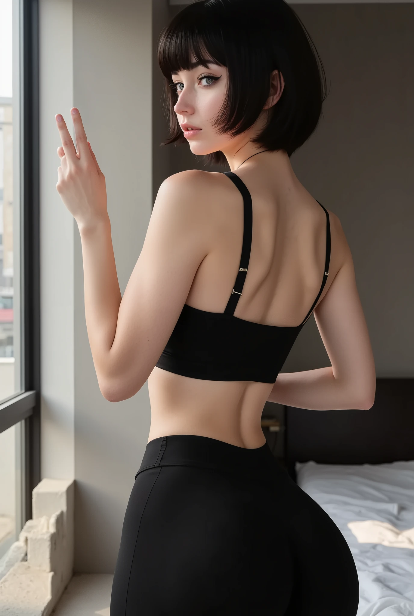 extremamente bonito，obra-prima，Esposa peituda，alta libido，muitas cores。sacanagem，bikini，Meias de cor clara，Urina, semi nua 