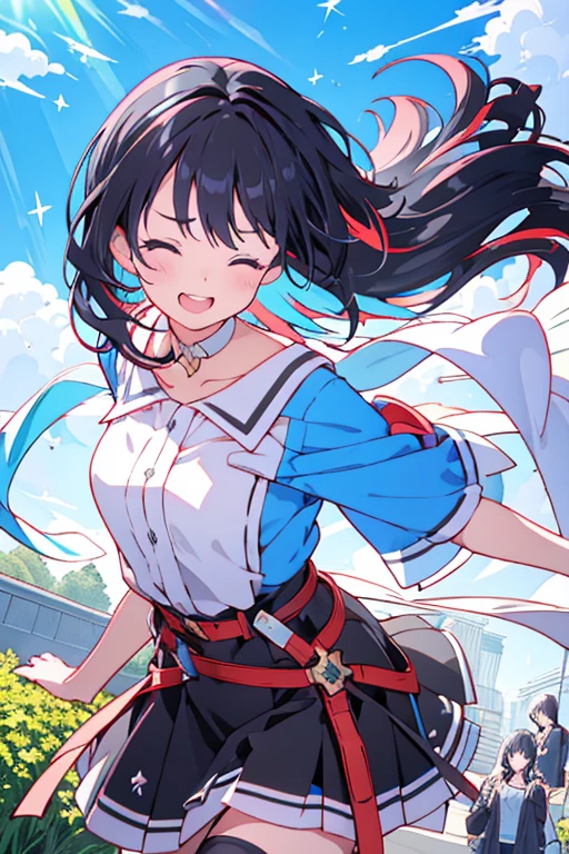 One girl、、15yo student、A smile、