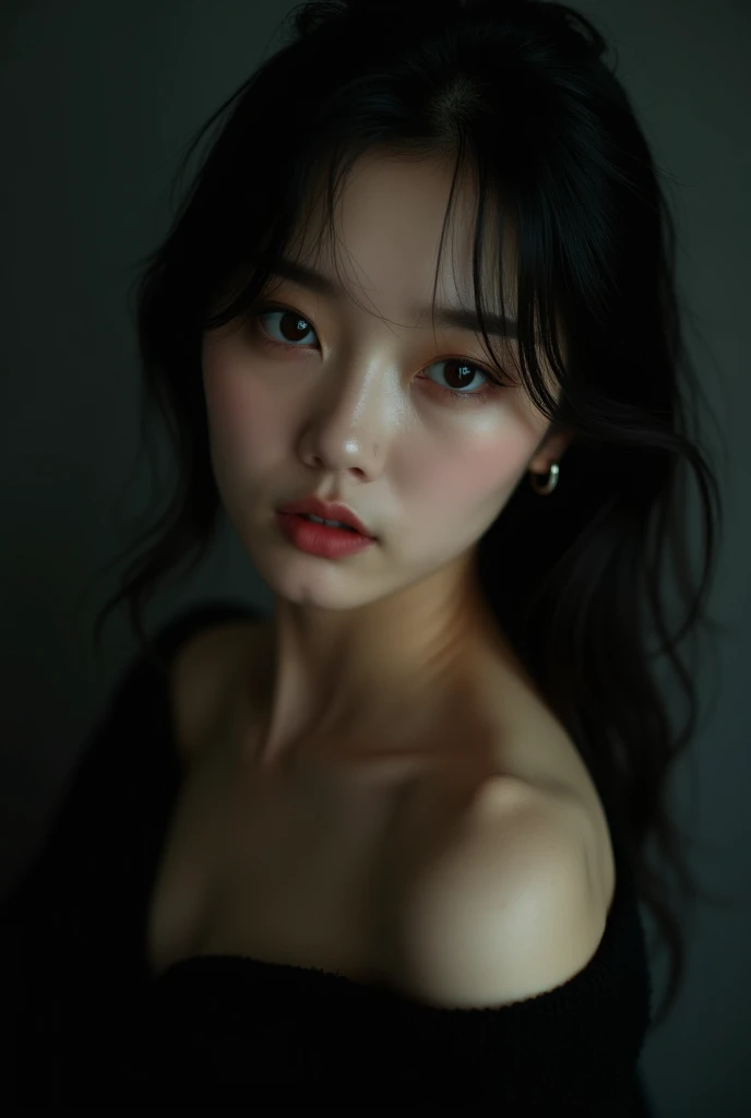 8K, Ultra-high resolution, Highest quality, masterpiece, Surreal, photograph, 1 Girl, (16 years old:1.3), pretty girl, Cute face, Beautiful eyes in every detail, 細かくdetailedに,masterpiece,, One Girl:1.2, Japan Female Announcer, hell,Encounter with a monster,Scream,despair,Scary,Dystopia,Black Hair,Long Straight Hair,Looking at the audience、beauty,Long neck、Laugh a little、Please close your mouth and laugh、(((Ideal body type))),A-cup small breasts :2,、Portraiture:2、Perfect Anatomy、鮮明なdetailed、detailed、Surreal、Light and shadow,Strong light