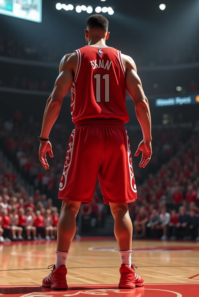 Basketball player number 16 LA lacer jersey name tarro