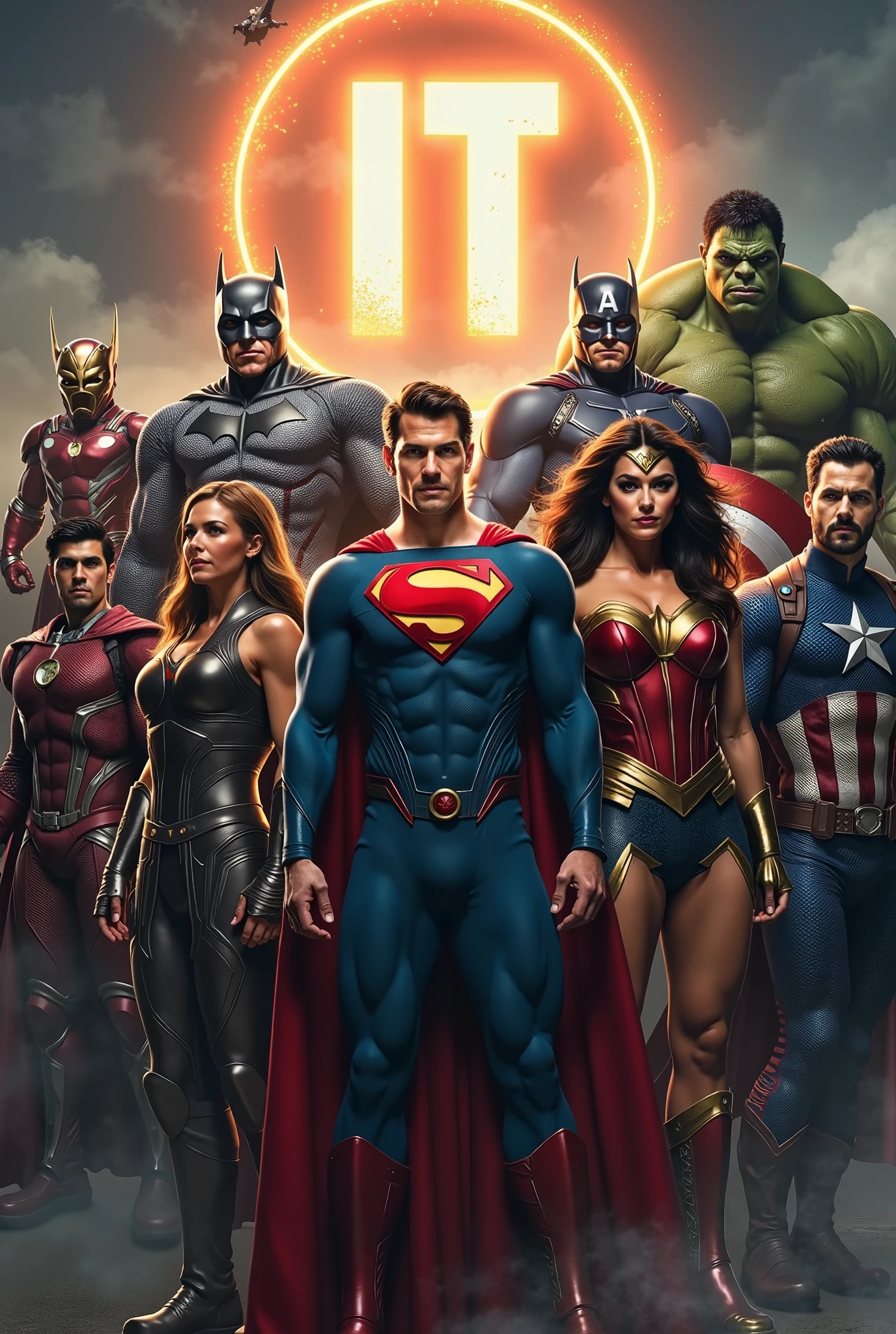 Thor Superman Shazam black Adam captain Marvel homelander Hercules monkey King iron man Batman black panther wonder woman flash quicksilver moon night captain America Salman Khan