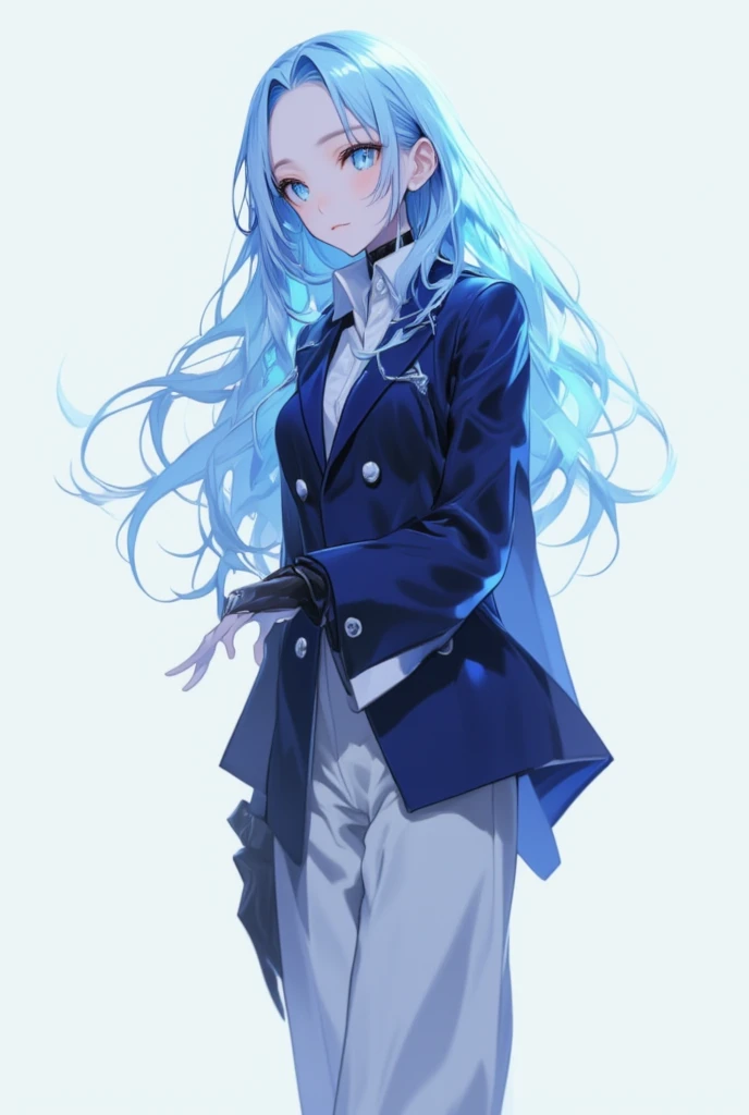 ((highly detailed, extremely detailed CG unity 8k wallpaper, illustration, highres, absurdres, beautiful detailed eyes, finely detailed breasts, highly detail hair)), ((masterpiece)),
((beautiful detailed eyes)),(Transparent underwear),1girl,short hair with long locks,blush,
outdoors,sky,cloud
1girl,solo,medium breasts,
standing,full body
looking at viewer,
bangs, blush,closed mouth, blue eyes, blue hair, long hair, hairclip
thighhighs,skirt, blue hair ornament,headset, necktie, looking at viewer, black thighhighs, jacket, gloves, personification,
<lora:bing-000003:1>