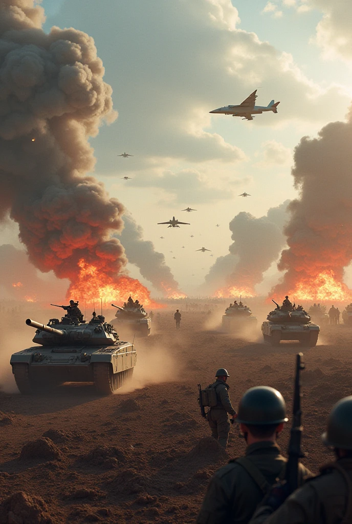 A war between two strongest countries in the world