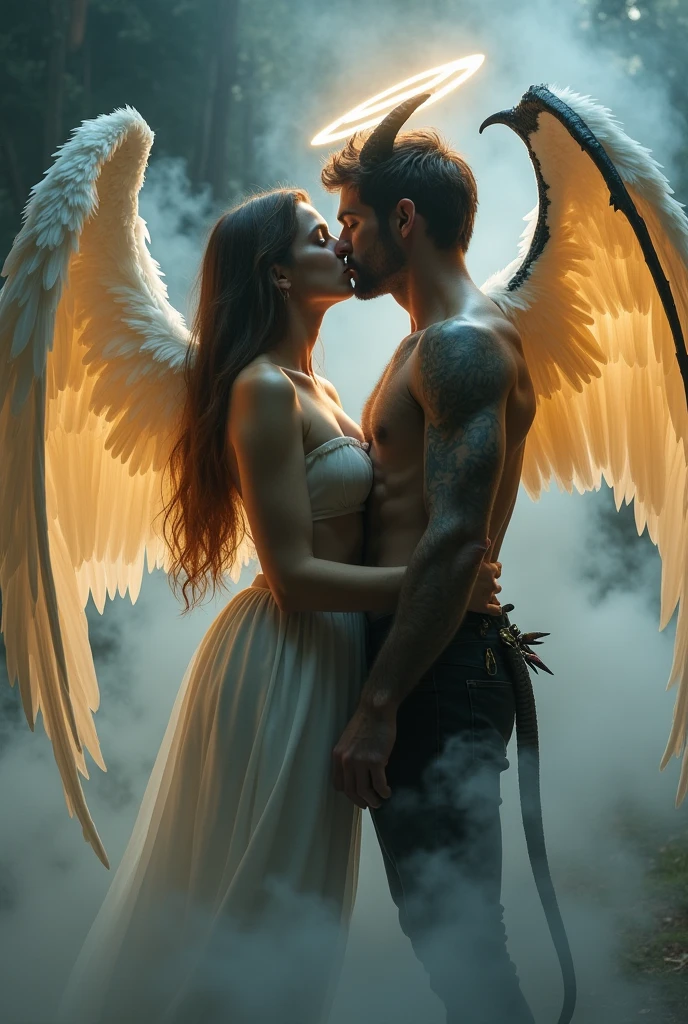 Une diablesse amoureuse d'un ange homme