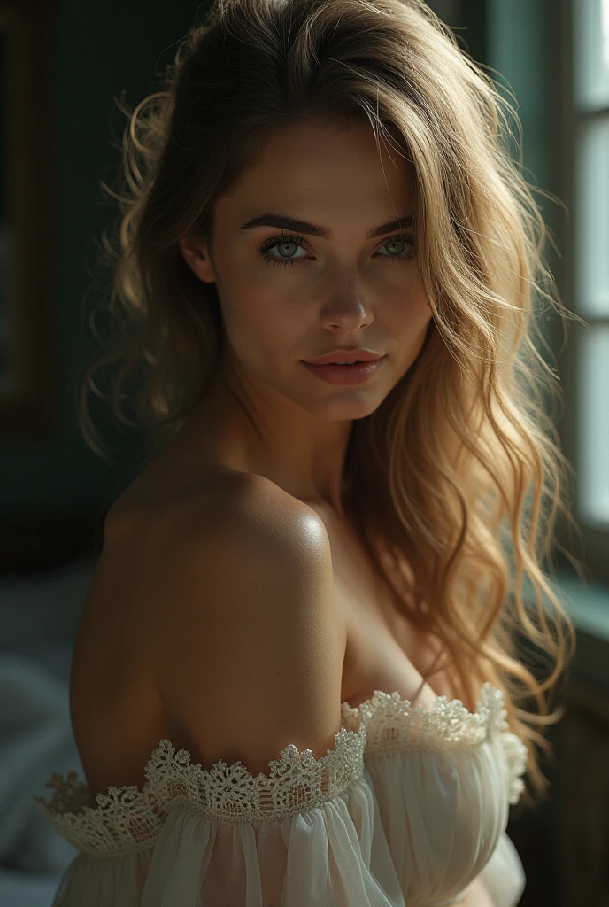 Photo corps entier une belle femme, 8K, belle fille modèle, belle fille modèle blonde, visage extrêmement beau, gros seins et visage détaillés, corps entier, vêtue d'une combinaison latex noir, gros décolleté, décolleté visible, beaux seins