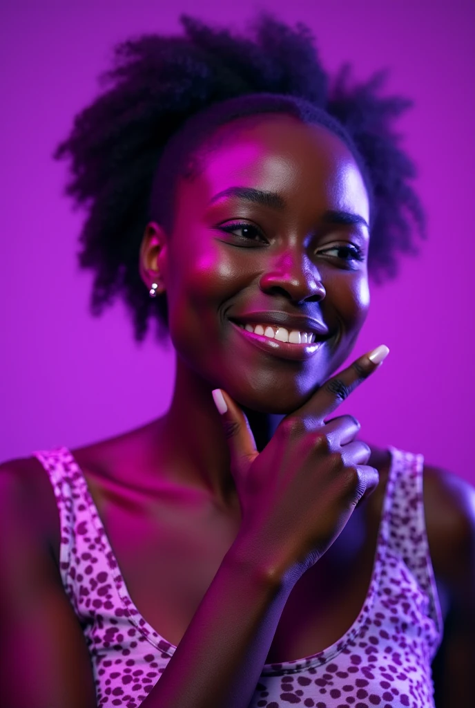 Sexy black chick (baddie) waving at me on FaceTime *Epic realism*