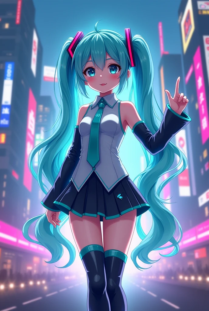 Hatsune Miku - SeaArt AI