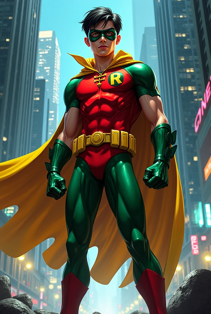 Robin is stellar looking