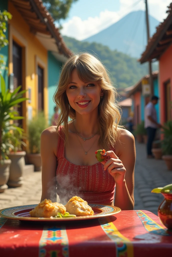 KIDS BLONDIE LONG HAIR , There are four pieces of calzone on a plate with a bowl of broccoli, calzone zone, Mini, como, estilo calude monet, receita, #Micro, # Micro, misturar, alternate angle, Miami, medium tone, hunting