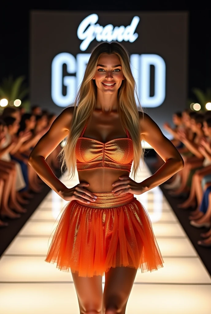 Cute 18 year old girl, Carnival Bikini Woman suit, short curly hair, blonde hair, beautiful face, rain, roof, masterpiece, exquisite details, perfect anatomy, fighting stance Realistic
