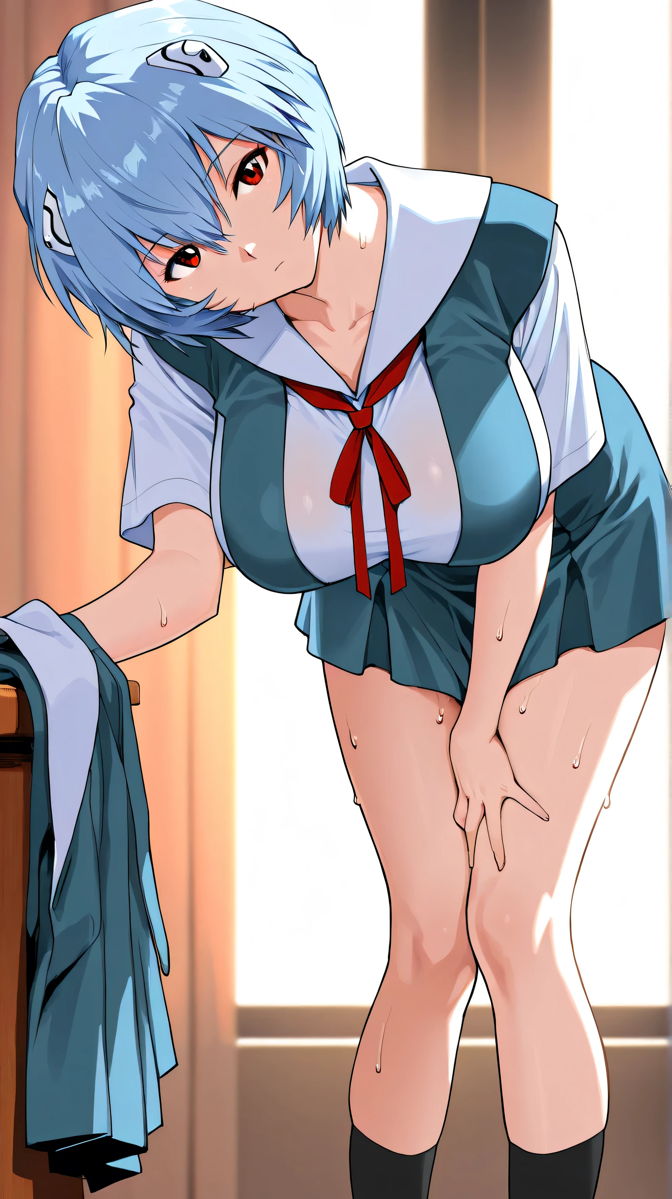 Kafuu Chino, 8K, masterpiece, Disorganized, anime,1person,super ,blush,shame smile,(((((nsfw))))),(nude),(spread pussy)),(((sumail))),(((pussy/vagina))),(spread her pussy),(uterus,urethra),(spread legs,pussy focus:0.5),((soro)),legs spread, about to be ravished, wet pussy, leg grab,((sexy nurse costume))