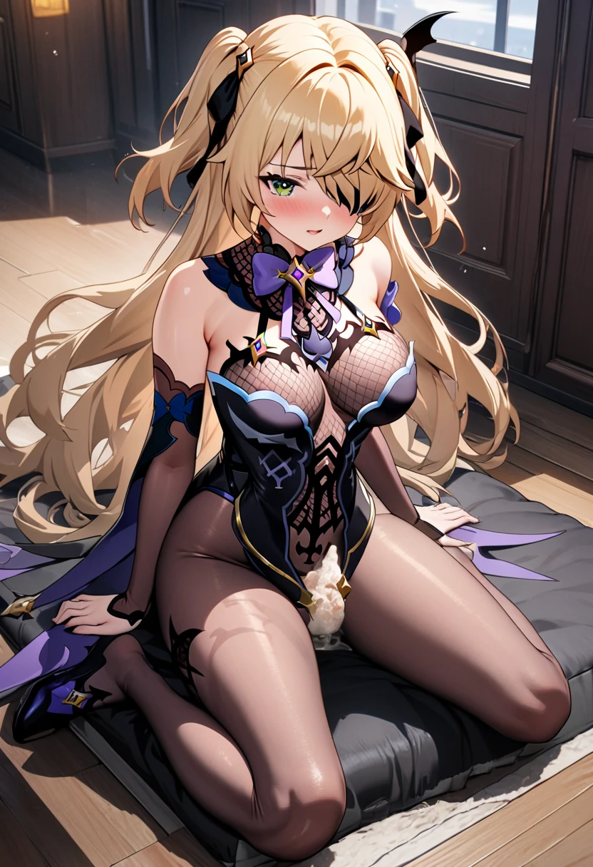 (masterpiece),(Highest quality),(Super detailed),(Best illustrations),(Best Shadow),(Absurd),(Detailed Background),(so beautiful), 16K, 4K, (so beautiful)Bradamante, One person, alone, curvy, Big Breasts, , , Blonde, , fluorescent pink eyes, , , , (Oculogyric crisis), , Perfect figure, heart-shaped pupils, BDSM, , paw pose, Arched back, tongue out, , , orgasm, afterglow, erotic smile, , Beautiful nipples, pussy, , , Sexy posture, , , (cross-eyed), (rolling eyes), , water eyes, tears, , , , , saliva trail, , shiny skin, , , , ahegao, BREAK, , Dramatic lighting, Psychedelic Background, Clear liquid, , night, Sex slave, drugs, Torrent of Light, mysterious, spoken heart,