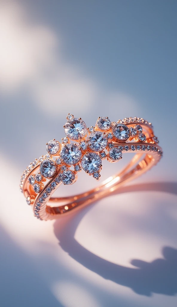 Create a unique profile picture for my tiktok account for my shop that will sell jewellery with crystal and we’ll offer unique design. Make it a bracelet that is aesthetic. No wording needed.
