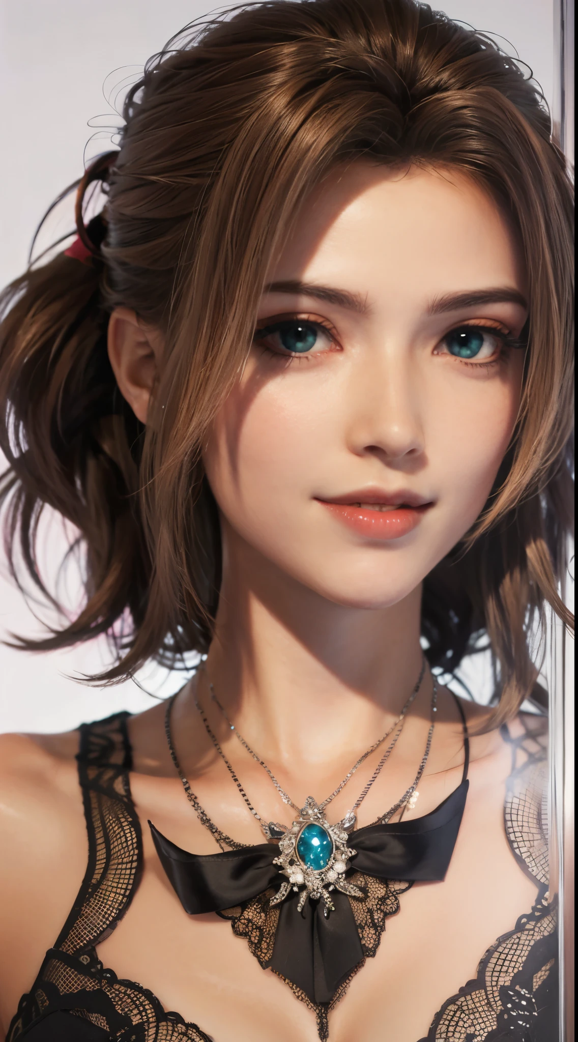 1girl,face,red short hair,white background,smile,