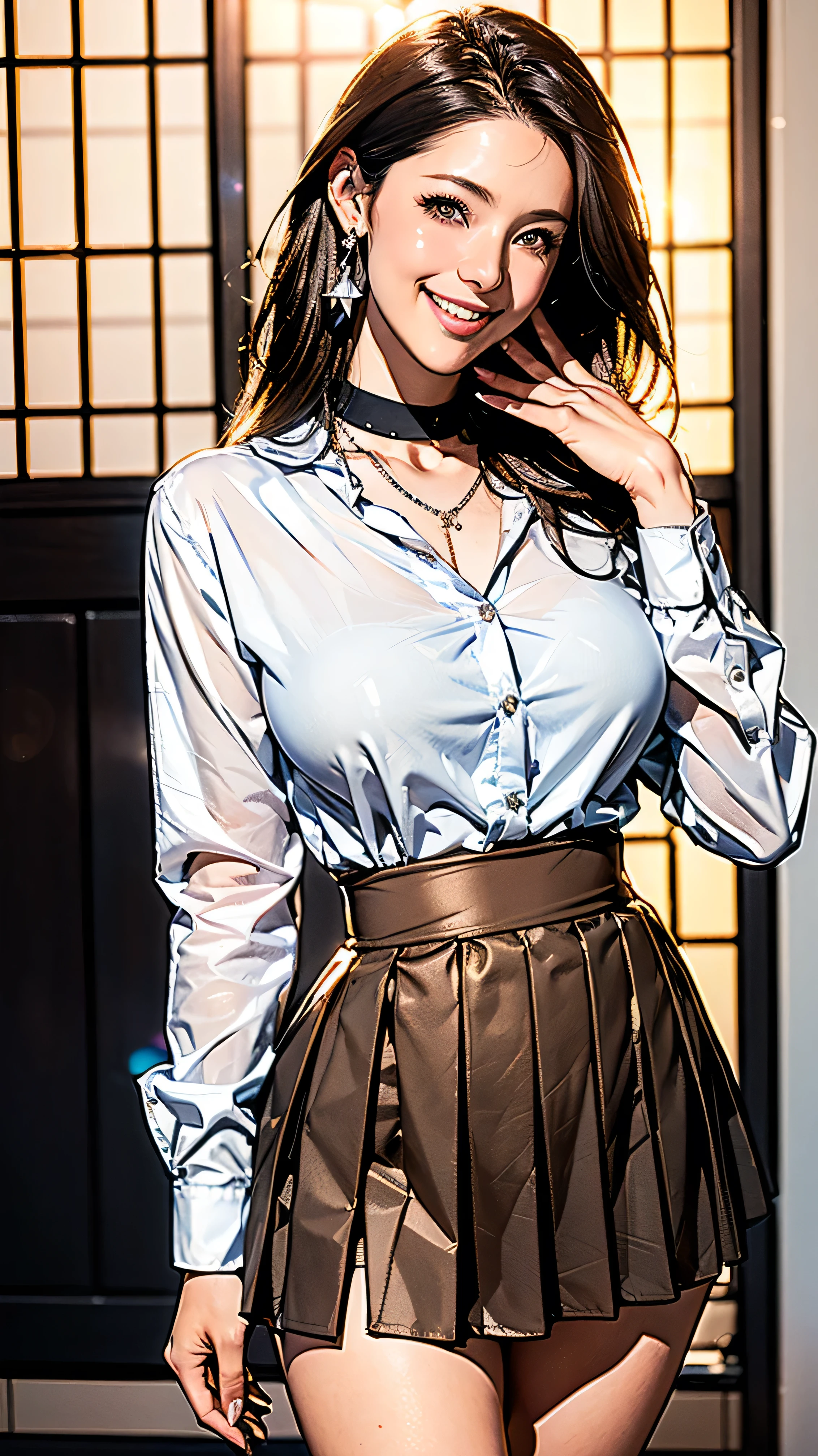 Close-up of a woman in a shiny shirt and leather pants, wearing a light Blue Shirt, Blue Shirt, Bright blue shiny lingerie, Wear a shirt, Wet shirt, metallic cyan bodysuit, Wearing a blouse, Gorgeous Chinese Model, Full body fairy, Blue tight T-shirt, Tight shirt, Shiny plastic, Wearing a blue Chinese dress, Wearing a semi-transparent sheet