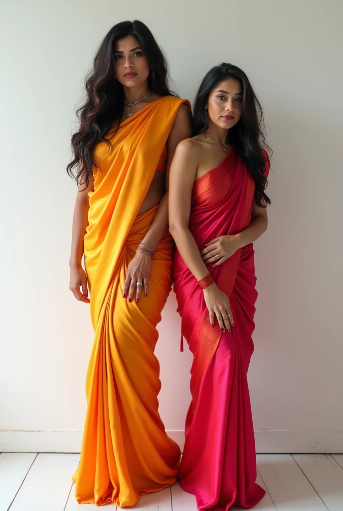 Hot indain opening saree and showing