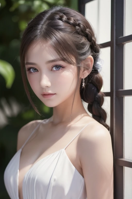 silver lace bra, (((Very elegant and beautiful, Perfect detail, Super detailed))), whole body, The most detailed girl, Depth of written boundary, 美しく詳細なwhole body, Thin legs, 1 girl, 30 years old, Very short hair, Spiked Hair, Gray and silver hair, Beautiful detailed hair, Perfect Face, Expressionless, Beautifully detailed deep eyes, Open your mouth a little, Delicate arms and hands, Pale skin, Earrings, Beautiful and gorgeous necklace, Colorful background, HD background, Blurred Background, Very delicate and beautiful, Masterpiece, (((Highest quality, Very beautiful 8K CG wallpaper))), (((Trendy hairstyles))), (Inside the room,Stylish interior,window),