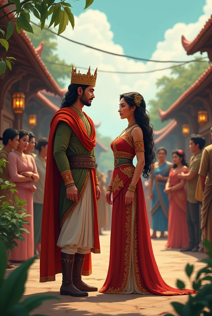 Shiva the indian god , 8k ultra realistic ,a king in the jungle with his army , king in the forest with many army and fairy the are many fary in a jungle with king , and king army , there are may fairy , there are many beautiful womans with king , there are crowd of beautiful womens