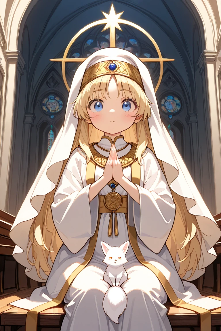((religious painting)),((portrait)),masterpiece,best quality,ultra detailed,highres,((the style of the medieval christian church)),high-resolution,4k,4k portrait,8k,8k portrait,unity 8k wallpaper,extremely detailed CG,realistic,RAW photo,real person,portrait photography,photorealistic,shiny skin,detailed skin,
"Compose a scene depicting the Annunciation,a common subject in religious paintings,
((notification)),(((virgin mary))),Characters: Include the figures of the Virgin Mary and the angel Gabriel. Mary is often portrayed in a reverent posture,while Gabriel approaches her with a message from God.,
Setting: Set the scene in a humble setting,such as a room or a garden,to reflect the ordinary nature of the encounter.,
Divine Presence: Convey a sense of divine presence through the use of radiant light or a halo around the characters,symbolizing the holy nature of the event.,
Gestures and Expressions: Depict Mary's surprise and humility in her facial expression and body language,as she receives the news of her divine role. Gabriel may be shown in a gentle and comforting pose.,
Symbolic Elements: Include symbolic objects like a lily,representing Mary's purity,or a book,representing divine wisdom and the Word of God.,
Feel free to add your own creative touches while maintaining the essence of the Annunciation narrative. Focus on capturing the awe-inspiring moment and the significance of the interaction between Mary and Gabriel.",
oil painting,(((virgin mary's clothes))),((angel's clothes)),((clothes)),(clergyman),(white cloth:1.5),