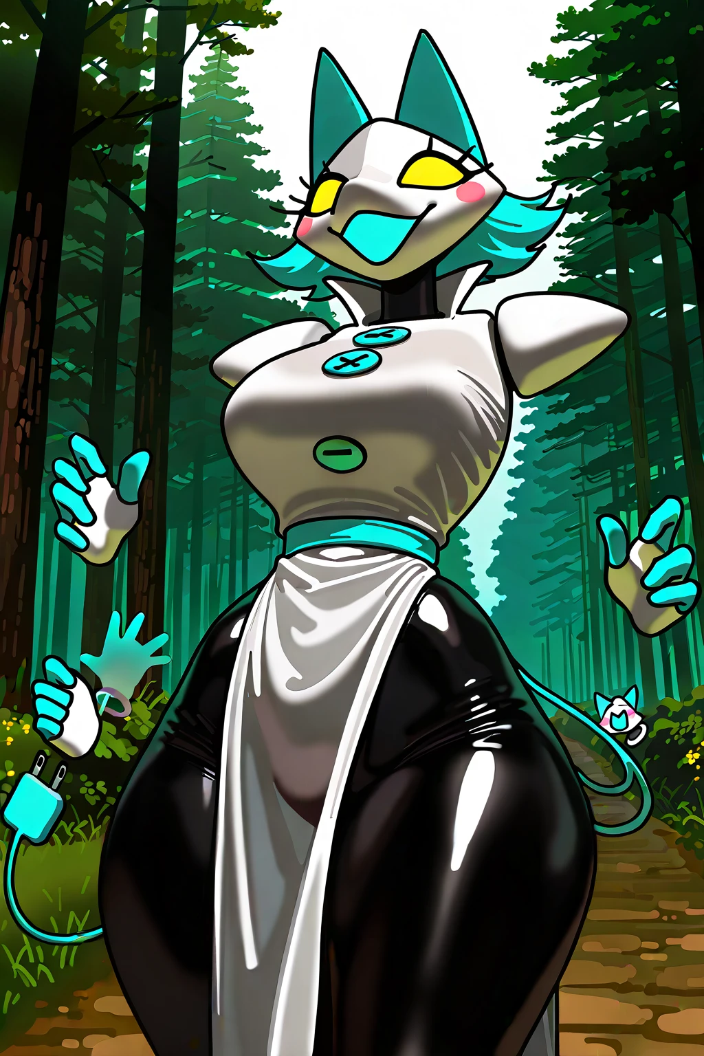 ((((best quality))), (((ultra detailed))), (((masterpiece))), illustration,(Magazine cover-style illustration of a fashionable woman in a vibrant outfit), from side, close up,
1girl,solo, blue colored hair, (bob cut), ( center part), ((thick hair)), in her 20's, focus on terrified expression, sexy, spider web, tied up, cocoon, bound, ((gagged: 1.4)), (slime) gag, silk, ((arms bound behind back: 1.4)), frightened expression, hyperdetailed face constrained movement, restricted mobility, desperate struggle, bondage, helpless, cocooned, terrified eyes, cobwebs, detailed spiderweb texture, tangled web, gooey silk strands, ((1 spider)), she is captured by 1 small green spider, grips her from behind, it grips her with its legs, spiders legs wrap around her, tightly grips her with legs, spider holds her close to its body, pulled from behind, she is being touched by spider, Spider is carrying her off, spider is dragging her away, abduction, spider is taking her away, pulled by spider, taken by spider, dragged off by spider, slimy, detailed fangs, sharp fangs, detailed, legs, detailed spiderweb texture, High resolution, very clear, ultra realistic, (((16k, cg, masterp,
,underboob,floating hair, sexy
