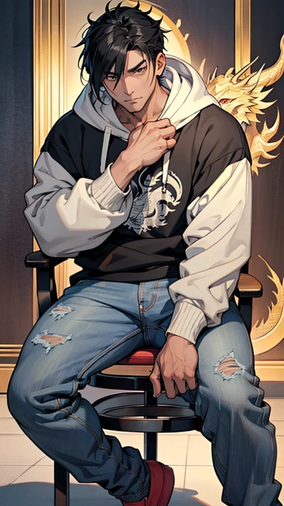 brown eyes, sexy boy, (((cute and wet semen on shirt)) ), extremely detailed, hyper detailed, (((perfect face)), soft lighting, ((best quality)), cute face, (wet white semen ),(( 1 boy)),((fair skin, black hair, Shiny highlights on eyes, smile, horny,crotch tung,bulging crotch,His nipples are tingling,erotic.)),men, human ,only boy,((boy 16 year old)), full body