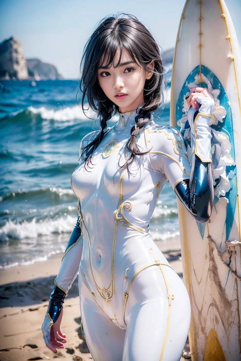 （Positive focus），（Dark Night：1），（highest quality），（Faithfulness：1），Movie Posting，Realistic skin texture，Very detailed，8k wallpaper，Volumetric Lighting，Dynamic Lighting，One person girl，Shiny black hair，Large Breasts，Put your hands behind your back、Hands tied behind back、?????、breast、Beautiful nipples、Ancient Desert Battlefield，The picture is clear in detail，and，Cinema Lighting，（Chiayi：1.5）， masterpiece， highest quality， RAW Photos， Realistically， face， Incredibly ridiculous resolution， Depth of written boundary， High resolution， Super detailed， Fine details， Very detailed， Very detailed目andface， Sharp pupils， Realistic students， Get into sharp focus， Cinema Lighting,Tomboy beautiful girl,Her appearance is unparalleled in beauty.,Thin and lean body type,skinny,Big Breasts、Small waist,Thin pelvis,Thin legs,Thin legs,,Big Hips,朝日and強い日差し,City of Flames,Remains,