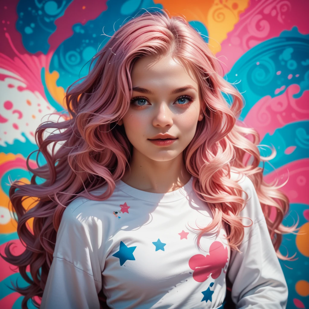 girl CHILD 10 years old, Loira russa bun in hair , gelado, diversas cores.