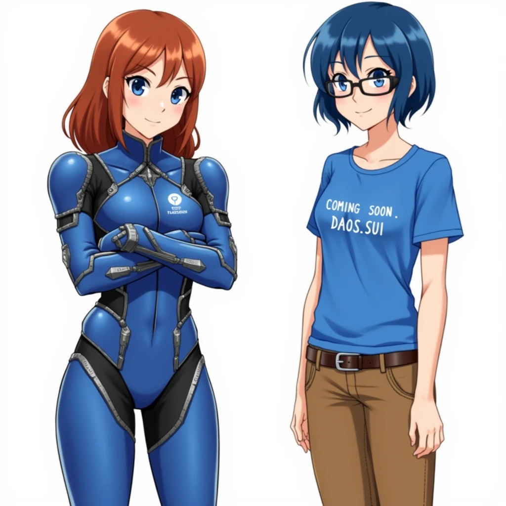 top-quality、delicated face、20-year-old kpop idol girl、(fullnude:1.3)、(Blue cyborg body:1.5)、(small tits:1.2)、(Metal structural skeleton:1.4)、Mechanical joints、bangss、Shibuya Scramble Crossing、Standing posture、(camel's toe、cammel toe、vulvashaped:1.2)、cyberpunked、nffsw、(Metal blue panties：1.4）、open one's legs、(A smile:1.3)、shopping、cowboy  shot、full body Esbian、Walking in Shibuya、Lots of people、busy、Mid summer、Hot、date、A delightful、