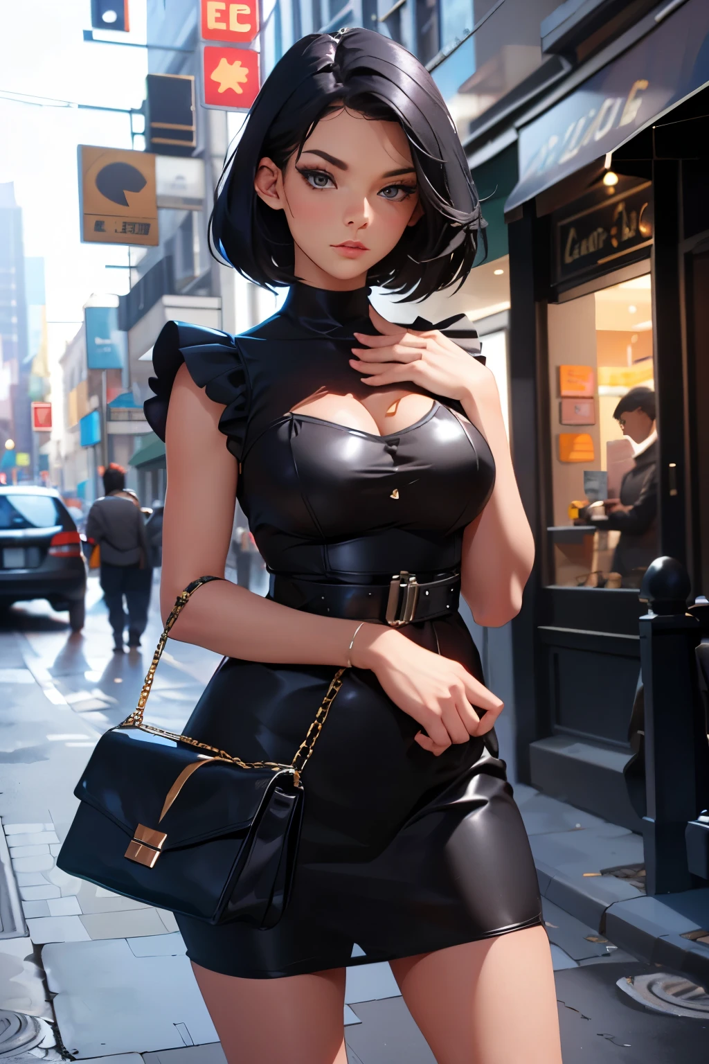 Beautiful mature woman , luxury set,Paris