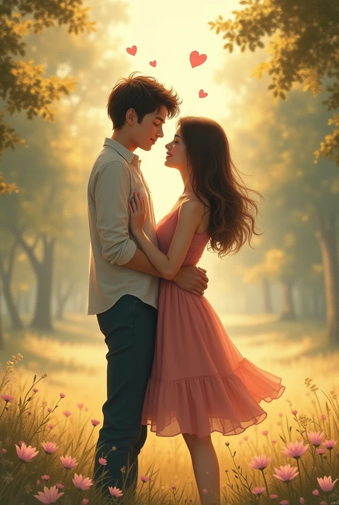 . cute couples kiss with name S R