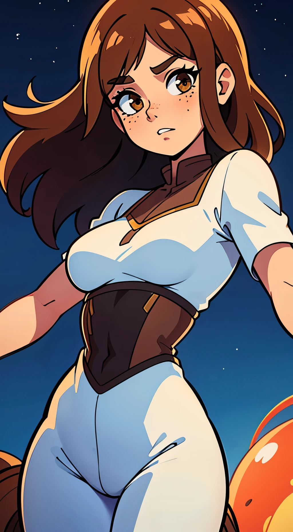 girl,(fantasy,isekai,magic,particles,rays,heroine),(anthro:1.4),Succubus,Disco Background,Stretching Legs,Pixie cut,white Polo Shirt,persona ,(masterpiece,detailed,highres:1.4),(dota2:1.4) <lora:dota:1>