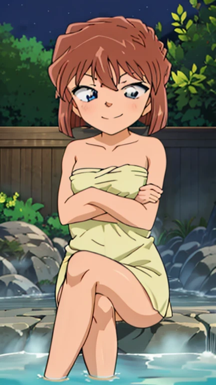 FW,(masterpiece, highest quality, High resolution, anime screenshot, anime color, 8K, realistic), cute nausicaa(Nausicaa of the Valley of the Wind), perfect nude, erotic expression、beautiful girl, , alone, brown hair, (looking at the viewer), beautiful breasts, erect nipples、beautiful pussy, Beautiful butt, spread legs, (perfect detailed anatomy, Beautiful and dense face&eye:1.5, shiny skin, Girl's body)、Covered with love juice, I want to see the whole body
